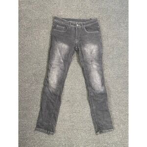 Street & Steel Aramid Reinforced Motorcycle Riding Jeans Gray Womens 4 Faded Mid